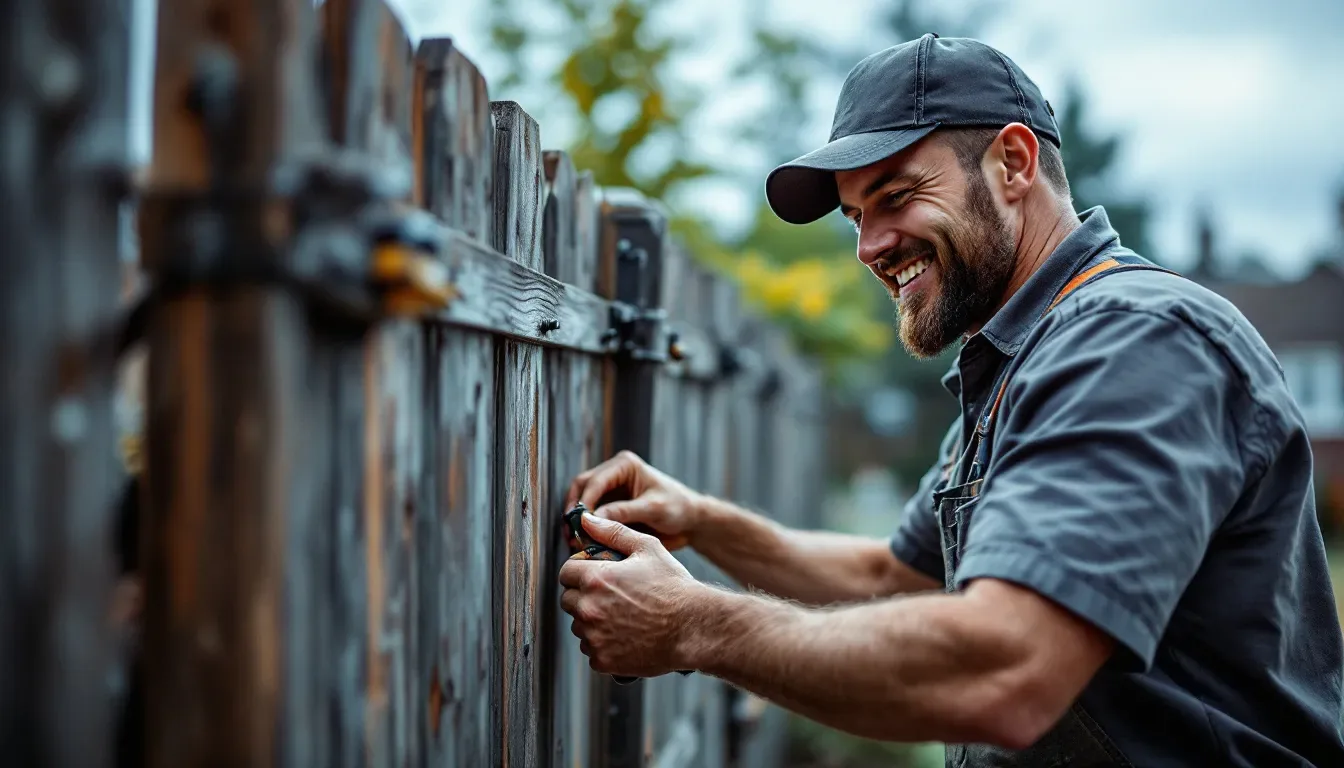 Fence Repair and Post Replacement in Cape Coral